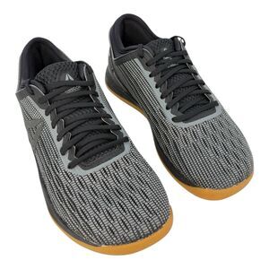 Reebok Women's CROSSFIT Nano 8.0 Flexweave Cross Trainer Black/Alloy/Gum Size 5